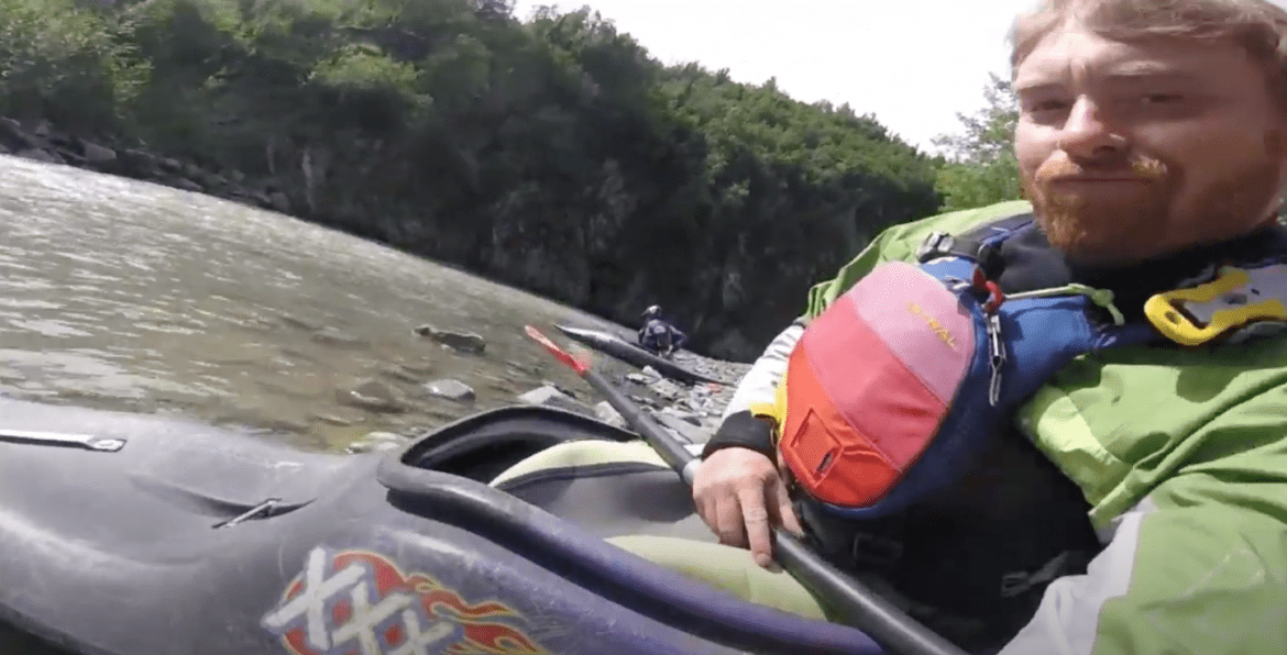 Whitewater Kayaking Matanuska RIver