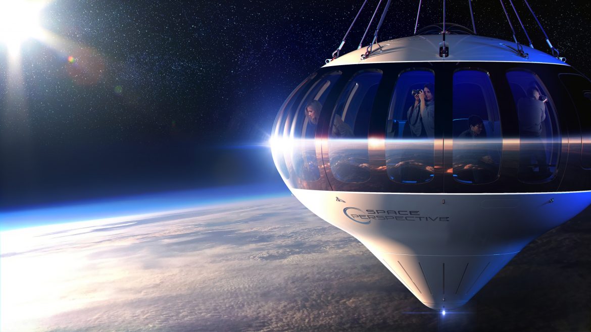 From Kodiak to Space Concept image of a space capsule