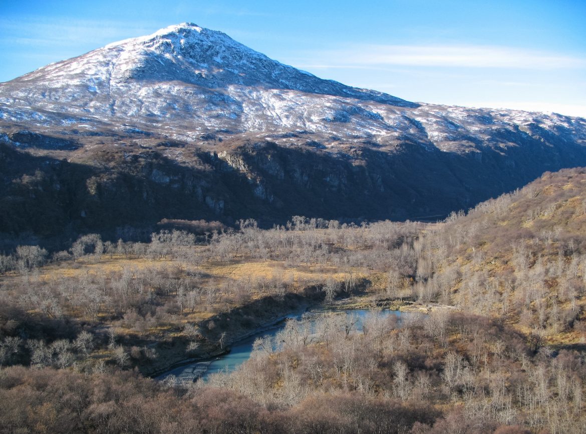 lower Uganik River on Kodiak Island