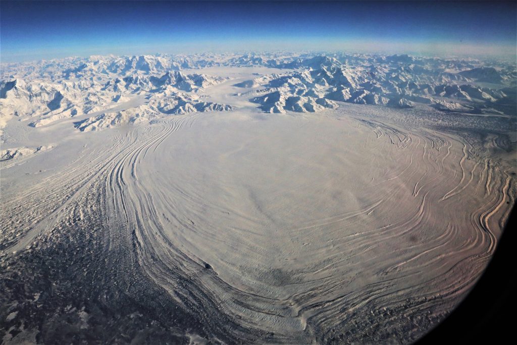 Malaspina Glacier from the air