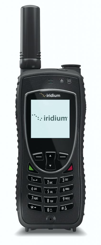 Iridium Satellite phone vertical