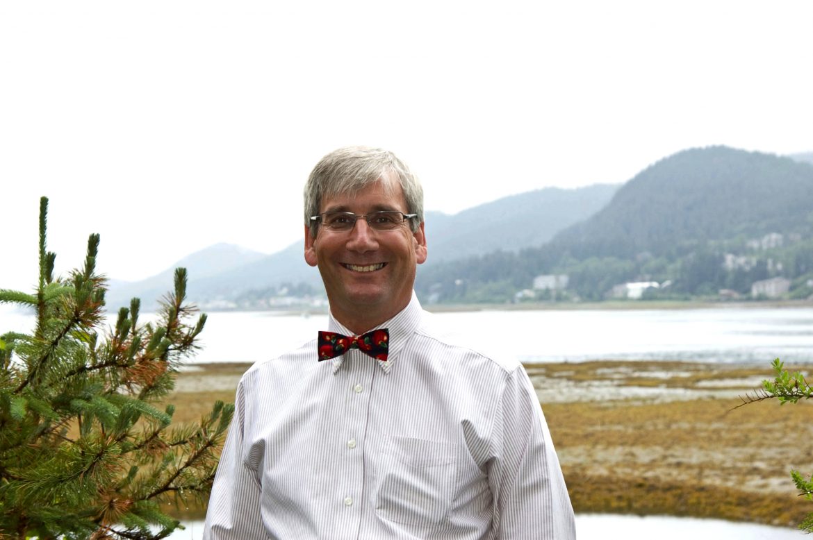 Neal Fried wearing a bow tie.