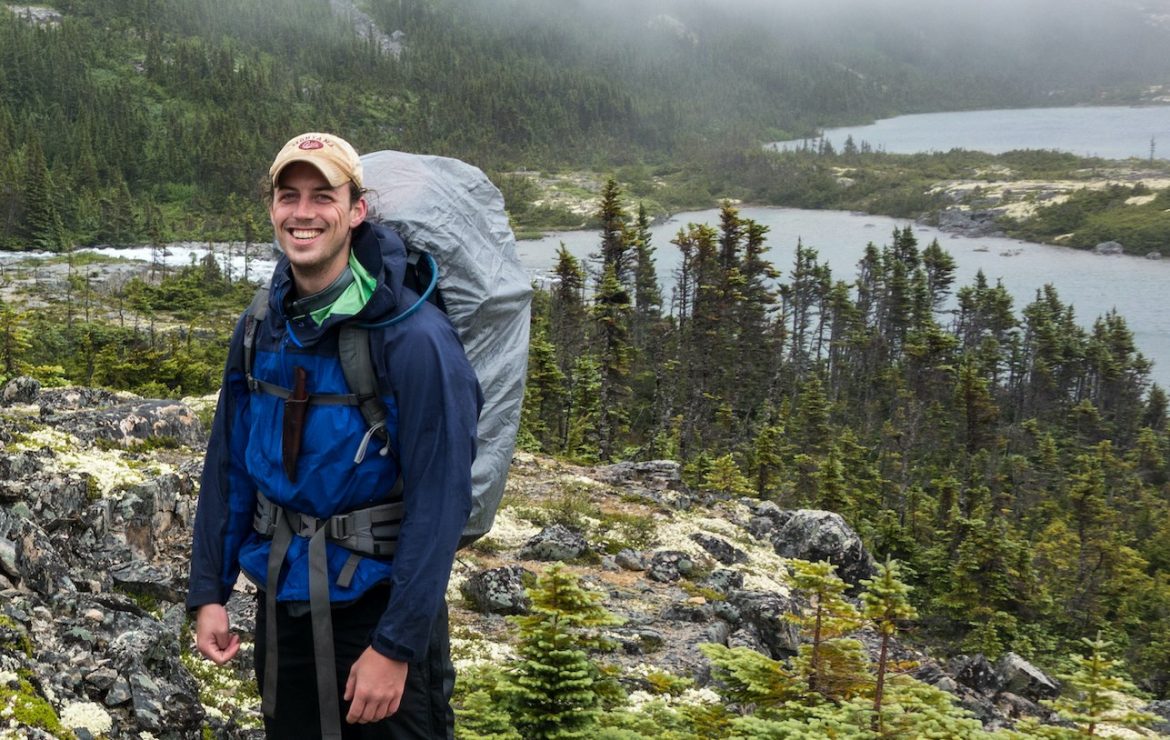 Alexander Deedy on the Chilkoot Trail