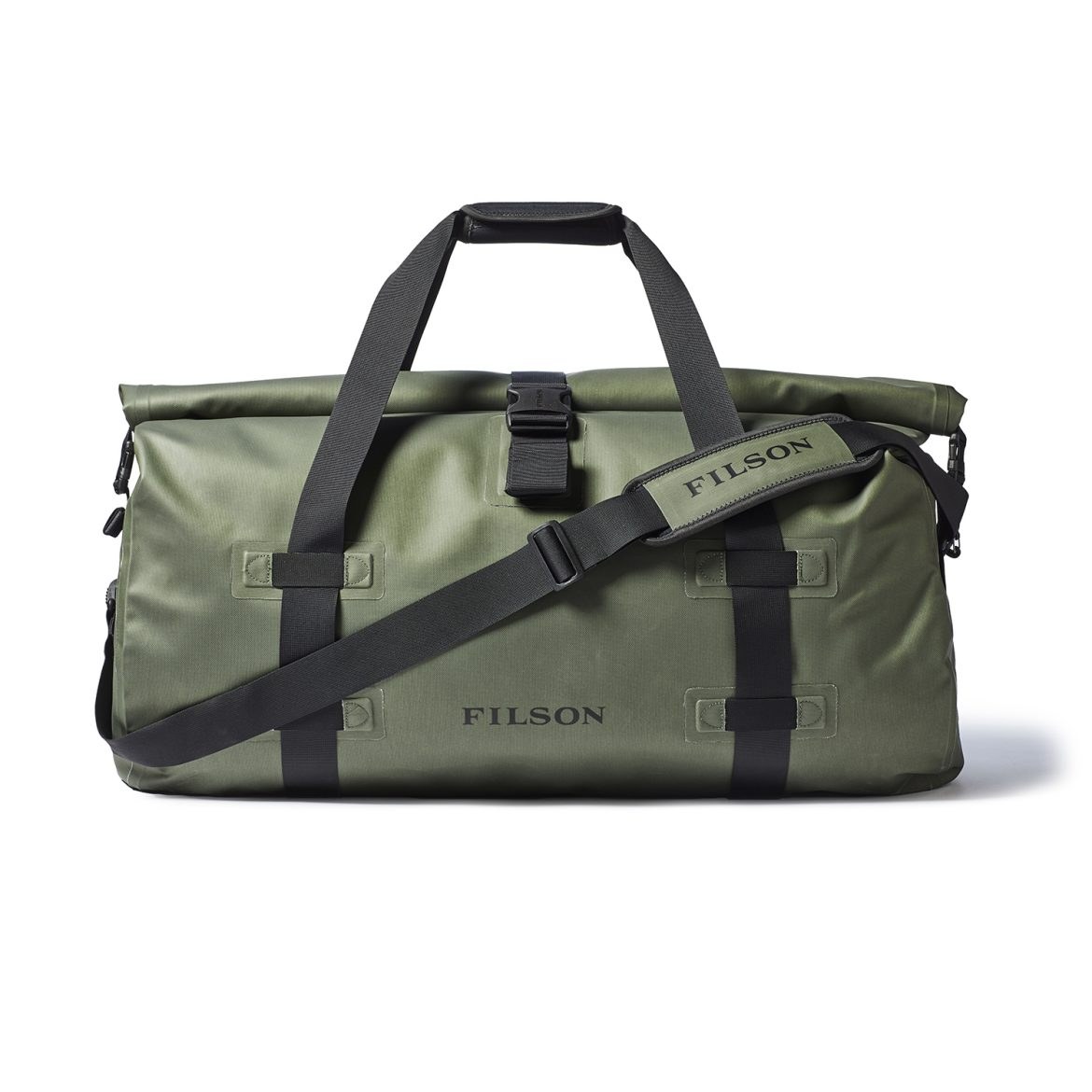 A Dry Duffle Bag That Can Handle Barnacles and Brown Bears A green dry duffle bag