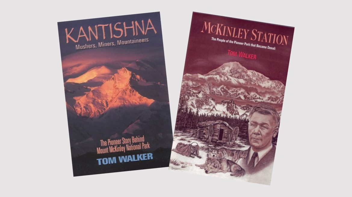 The covers of two books by Tom Walker