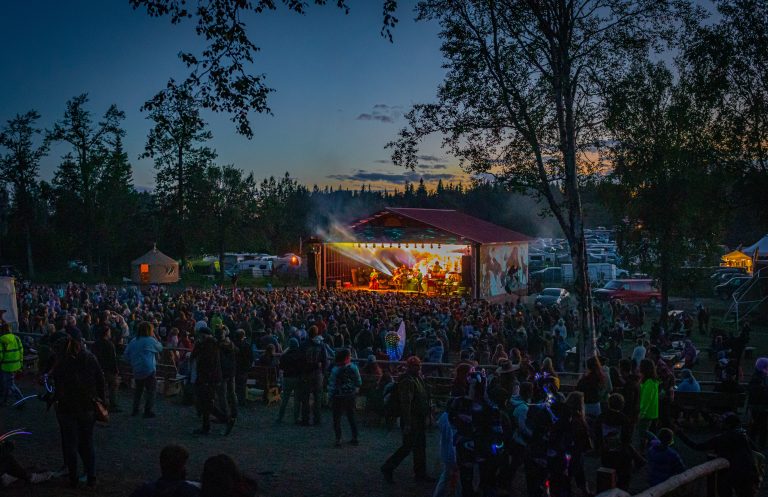 Salmonfest is held early August in the small community of Ninilchik on the Kenai Peninsula.